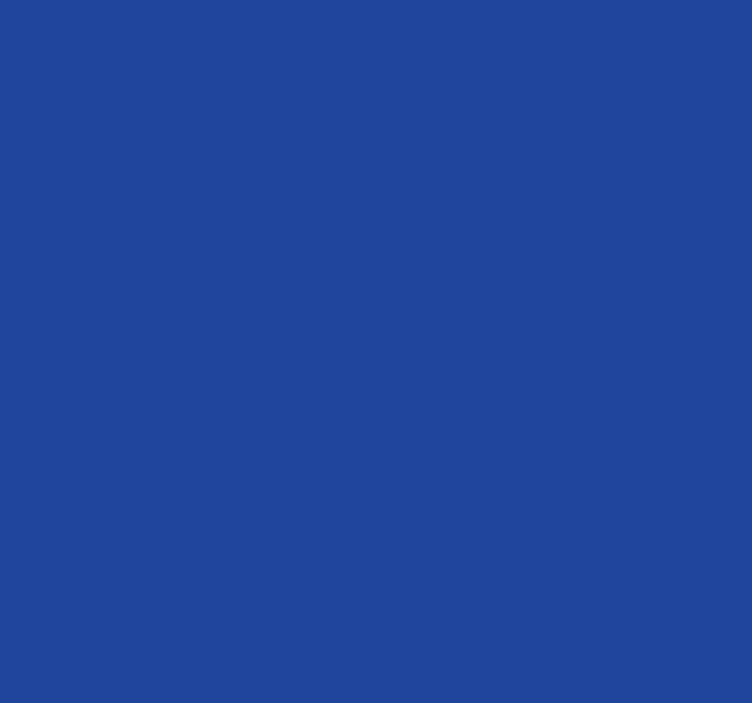 Store enrouleur monochrome bleu klein - TenStickers