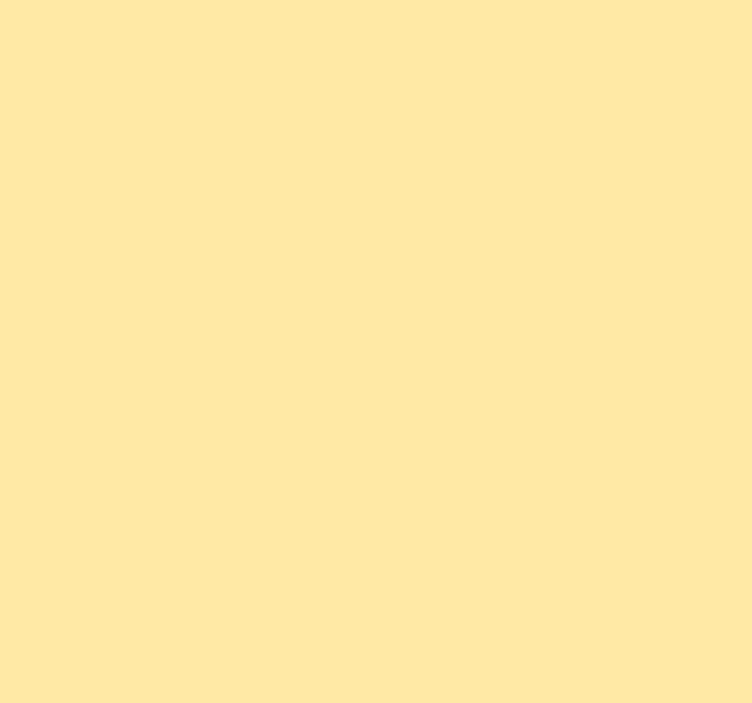 Store enrouleur cuisine monochrome jaune beurre - TenStickers