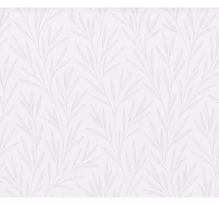 Store enrouleur salle de bain motif de feuilles fines - TenStickers