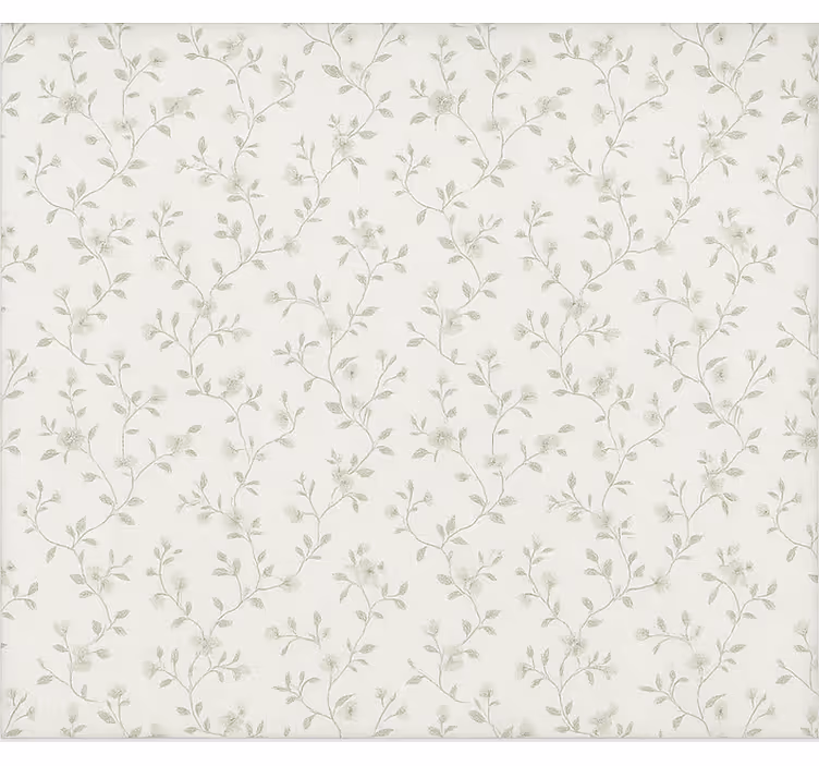 Store enrouleur couple délicat motif floral vintage - TenStickers