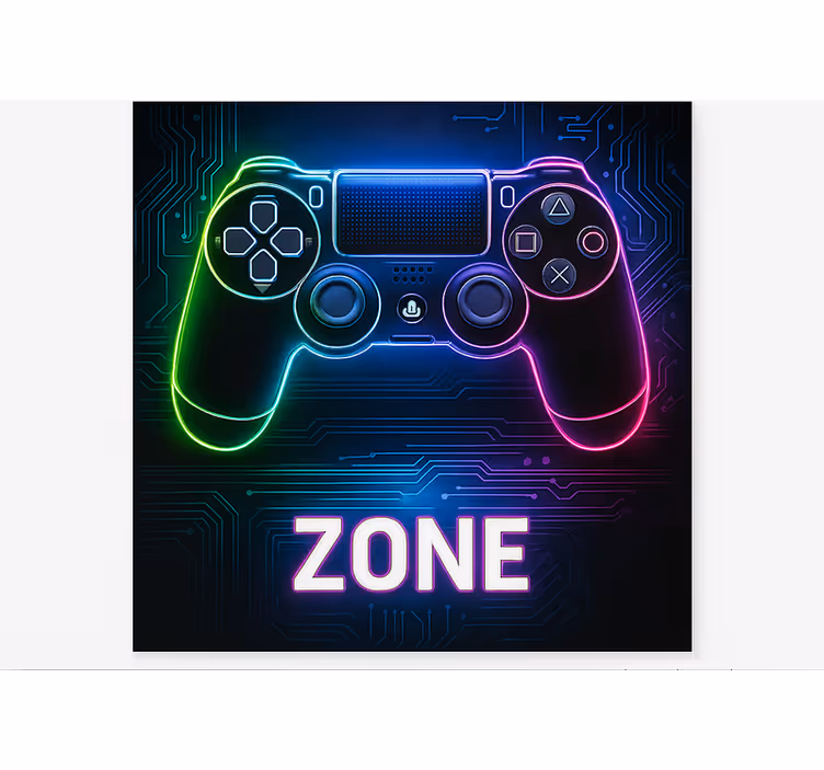 Store enrouleur geek zone de consoles de jeux - TenStickers
