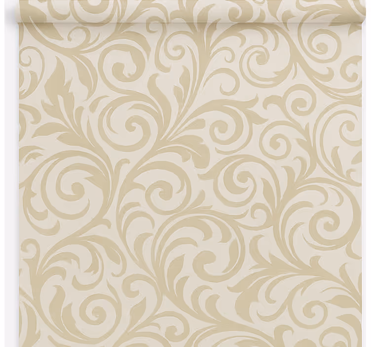 Store enrouleur salle à manger tourbillon baroque classique - TenStickers
