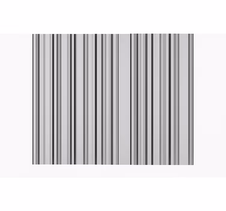 Store enrouleur salle à manger rayures verticales grises - TenStickers