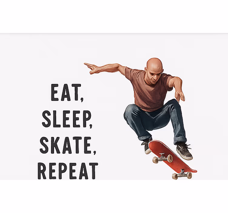Store enrouleur pour chambre ado impression de skateboard - TenStickers