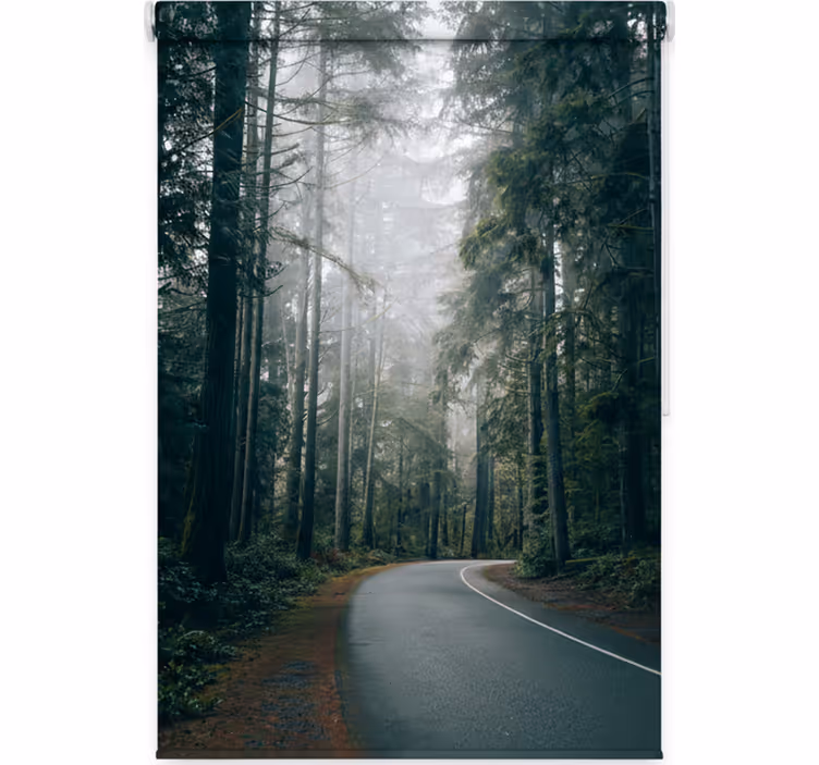 Store enrouleur arbre route du pin brumeux - TenStickers