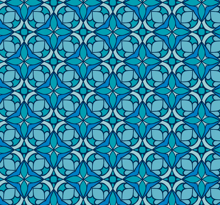 Store enrouleur salle de bain motif géométrique élégant - TenStickers