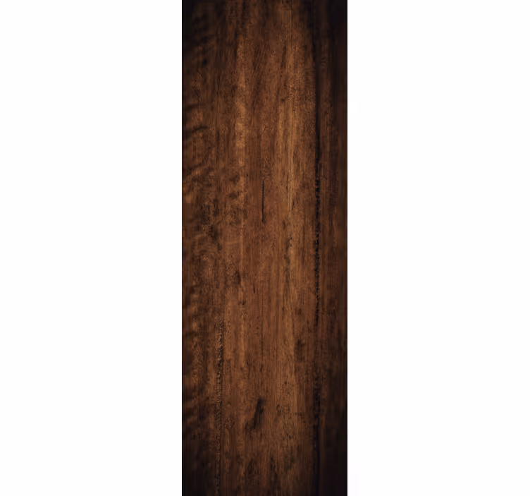 Store enrouleur bureau texture bois foncé - TenStickers
