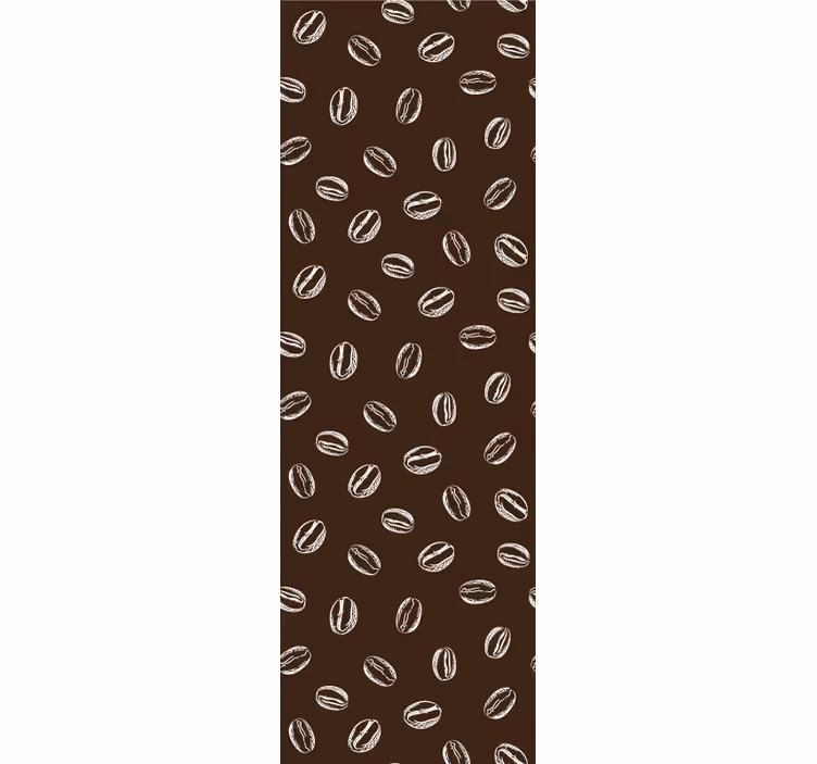 Store enrouleur bureau motif grain de café - TenStickers