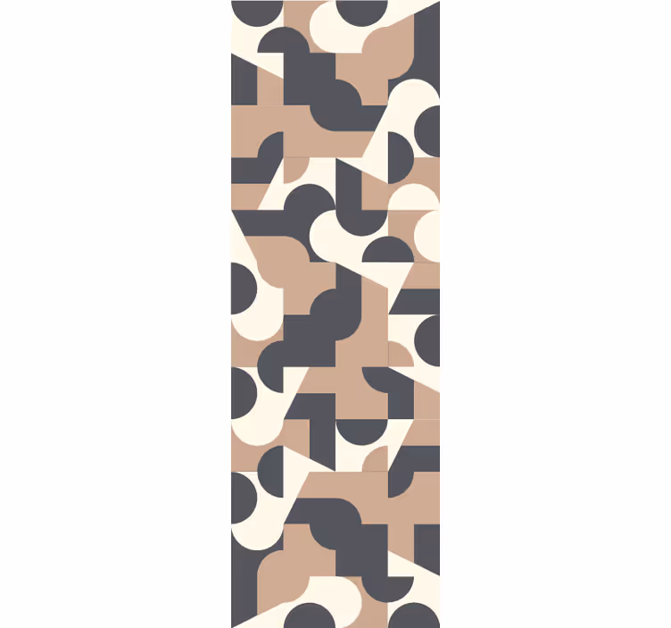 Store enrouleur bureau motif de couleurs contrastées - TenStickers