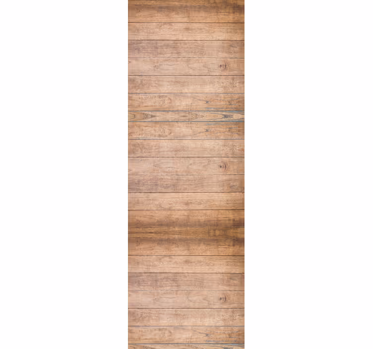 Store enrouleur bureau planches en bois rustiques horizontales - TenStickers