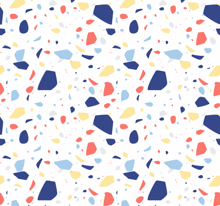 Store enrouleur bureau effet terrazzo élégant - TenStickers