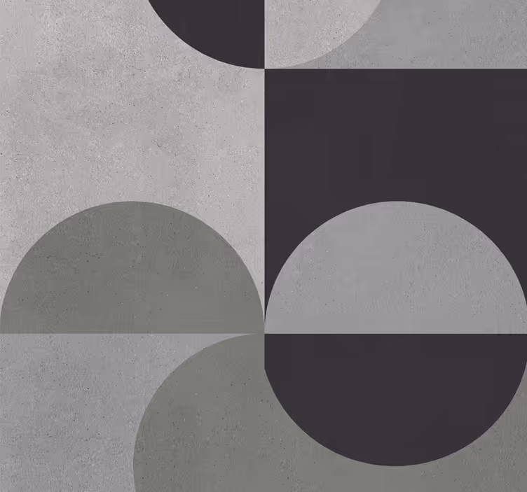 Store enrouleur cuisine motifs abstraits gris - TenStickers