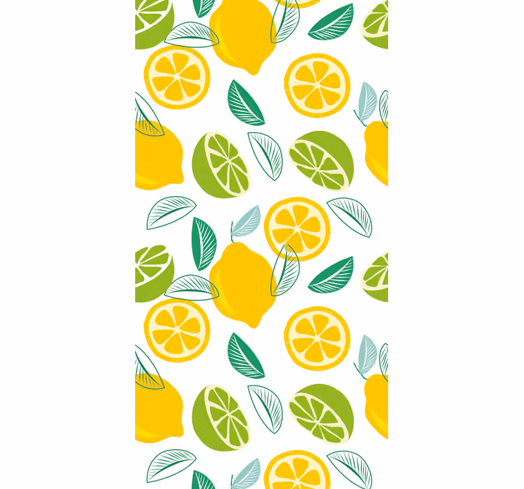 Store enrouleur cuisine motif agrumes - TenStickers