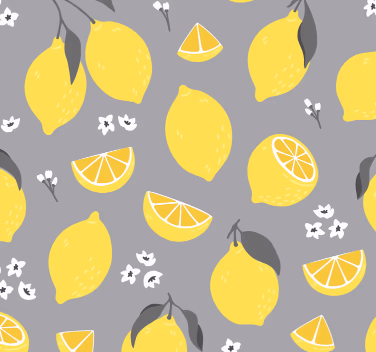 Store enrouleur cuisine motif agrumes - TenStickers