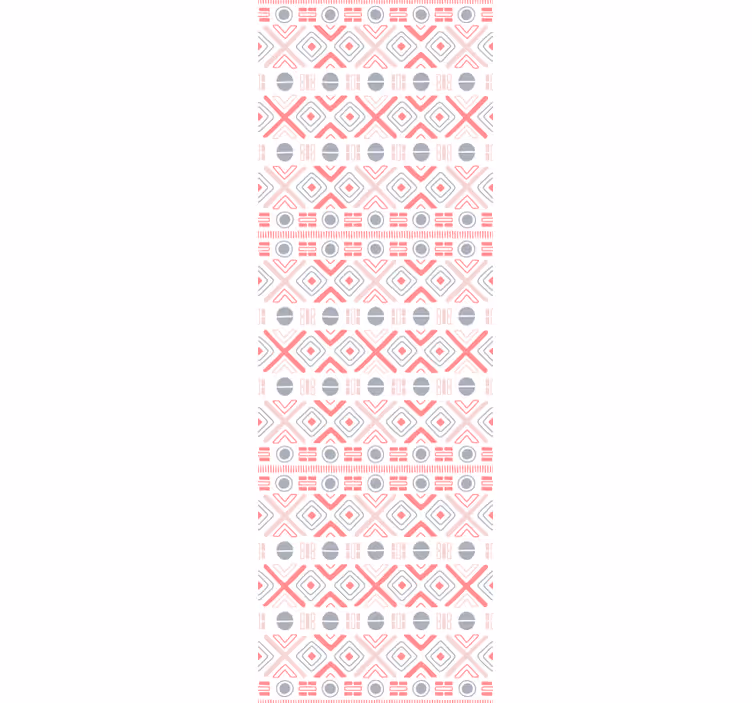 Store enrouleur cuisine motifs tribaux doux colorés - TenStickers