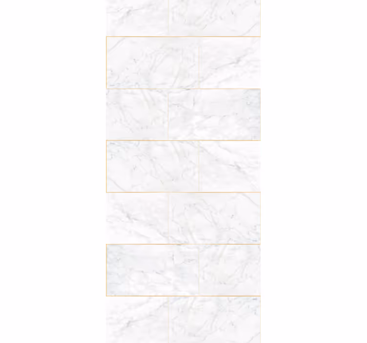 Store enrouleur cuisine marbre doré et gris - TenStickers