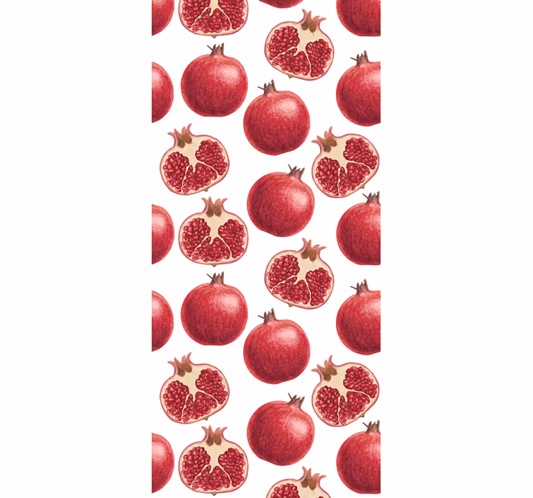 Store enrouleur cuisine motif grenades colorées - TenStickers