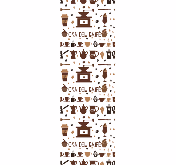 Store enrouleur cuisine heure du café - TenStickers