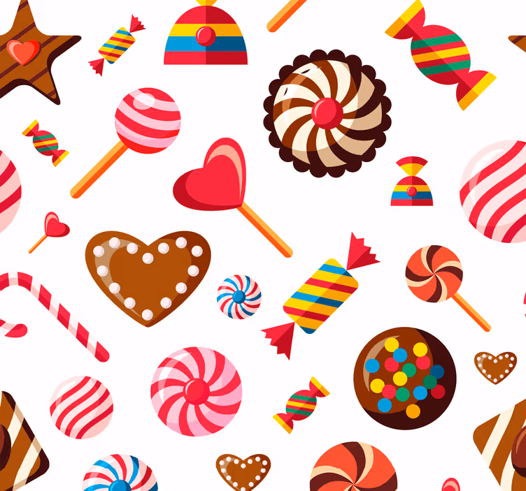 Store enrouleur cuisine mosaïque sucrée - TenStickers