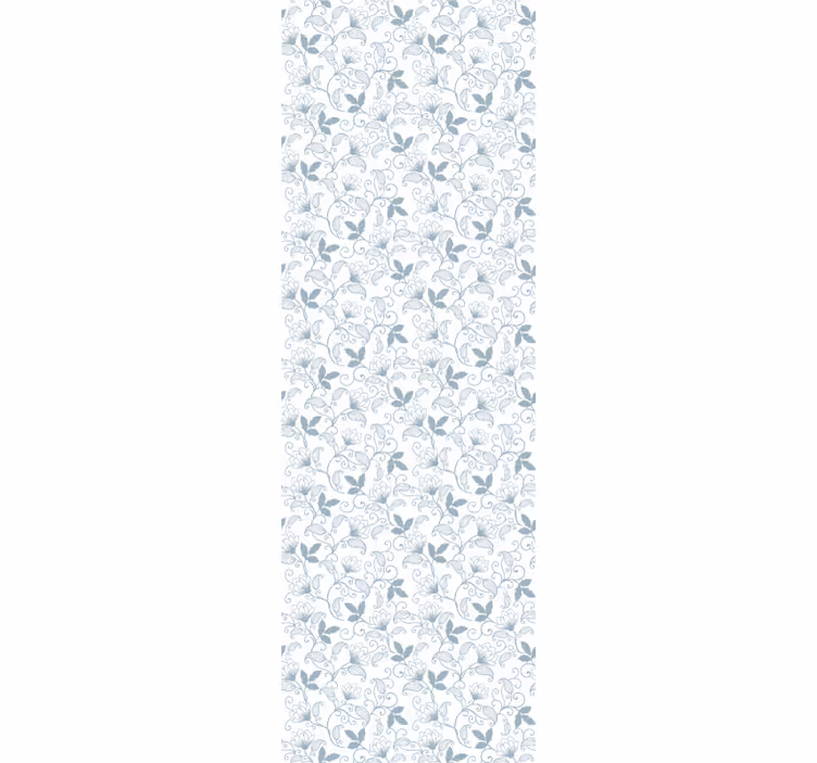 Store enrouleur salle à manger style floral grandmillénial - TenStickers