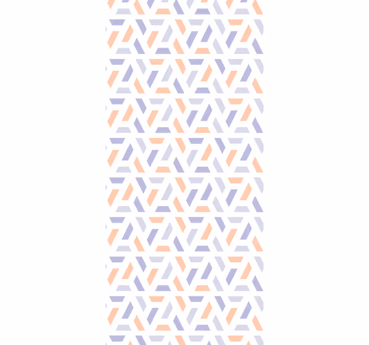 Store enrouleur salle à manger lignes géométriques nordiques - TenStickers