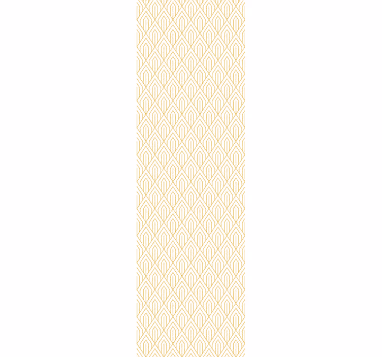 Store enrouleur salle à manger motif blanc moderne - TenStickers