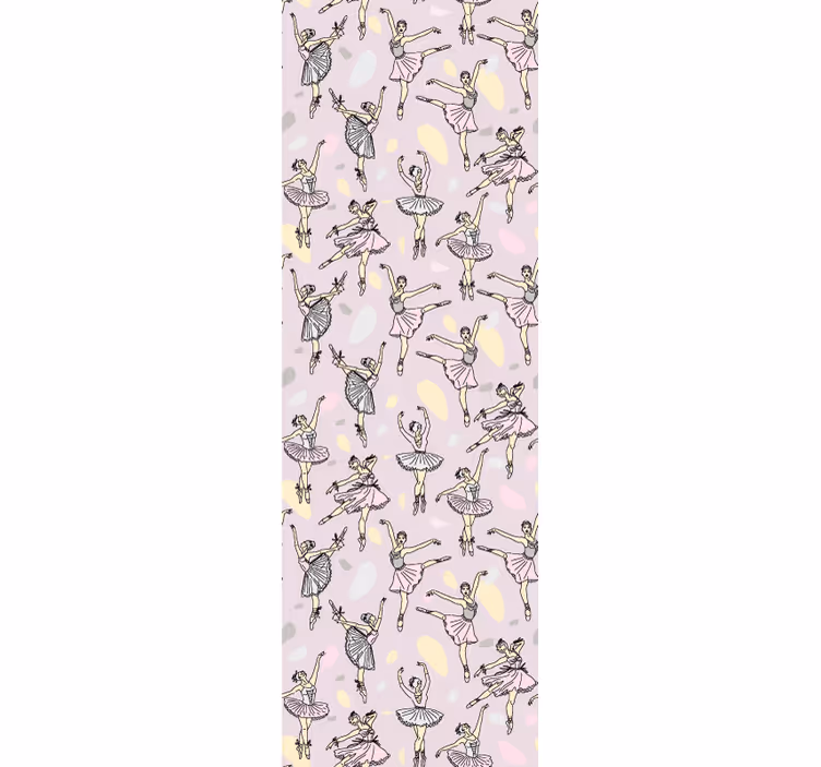 Store enrouleur chambre enfant danseuse de ballet - TenStickers