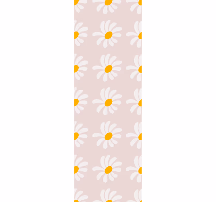 Store enrouleur chambre enfant illustration fleurs boho - TenStickers
