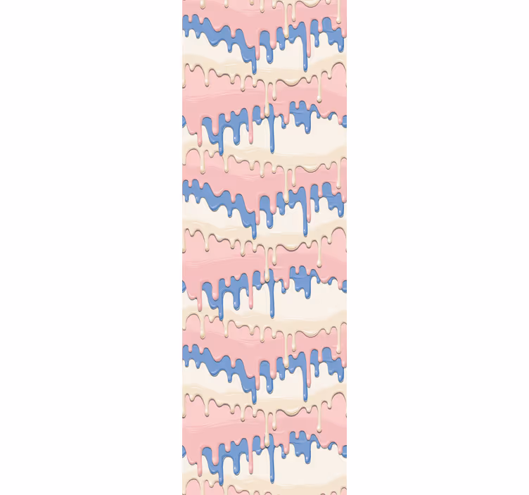 Store enrouleur chambre enfant peinture pastel qui coule - TenStickers