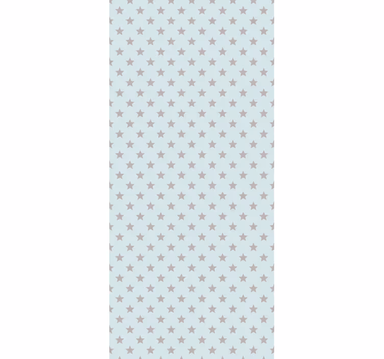 Store enrouleur chambre enfant fond bleu étoiles grises - TenStickers