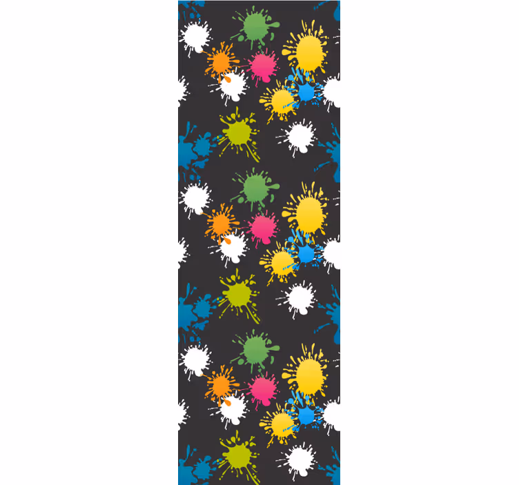 Store enrouleur chambre enfant fête des couleurs - TenStickers