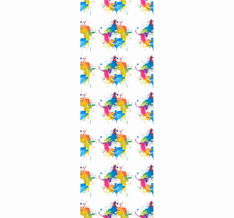 Store enrouleur chambre enfant fond coloré - TenStickers