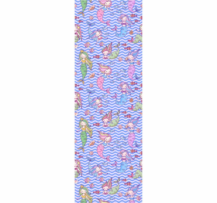 Store enrouleur chambre enfant sirènes - TenStickers