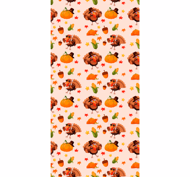 Store enrouleur chambre enfant d'adorables dindes - TenStickers