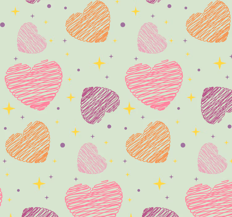 Store enrouleur chambre enfant cœurs roses - TenStickers