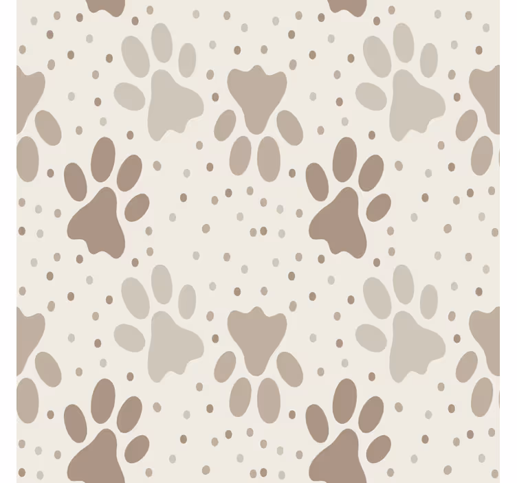 Store enrouleur chambre enfant patte de chien - TenStickers