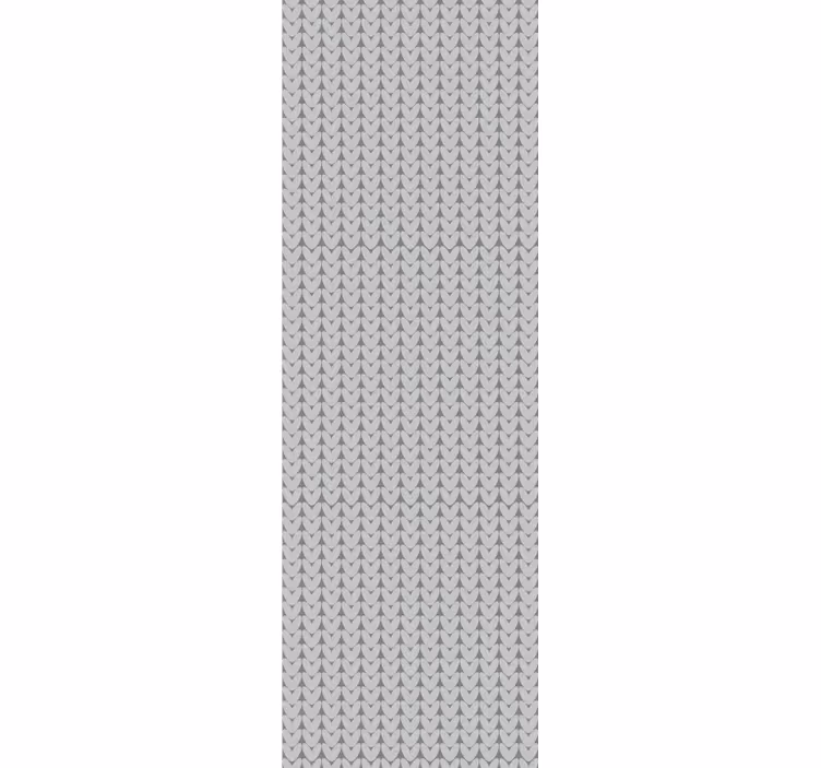 Store enrouleur bureaux motif vertical gris minimaliste - TenStickers