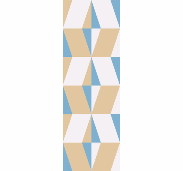 Store enrouleur bureaux formes géométriques minimalistes - TenStickers