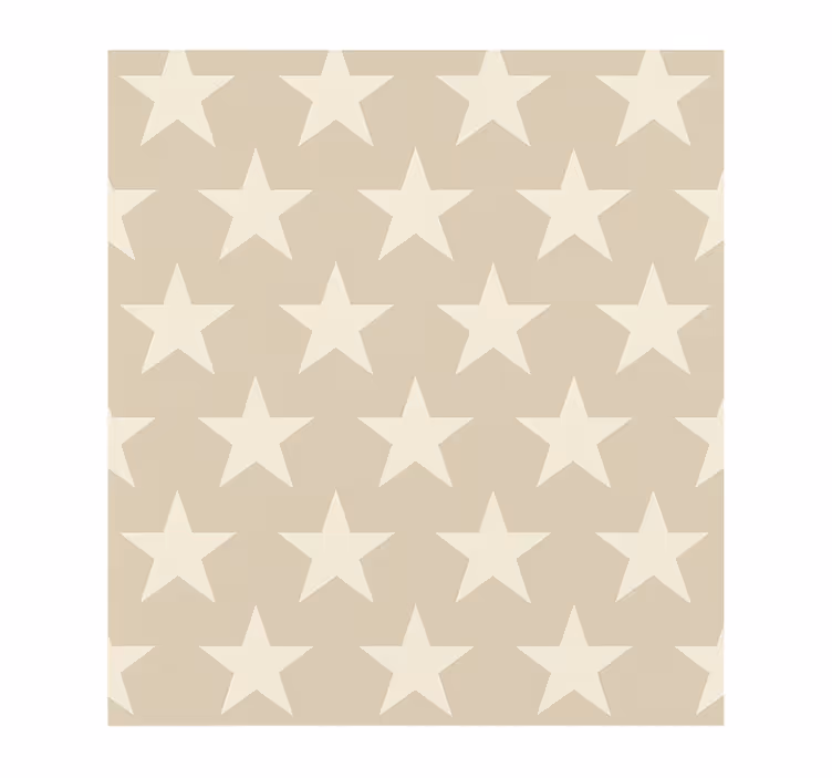 Store enrouleur pour chambre ado motif étoiles beige - TenStickers