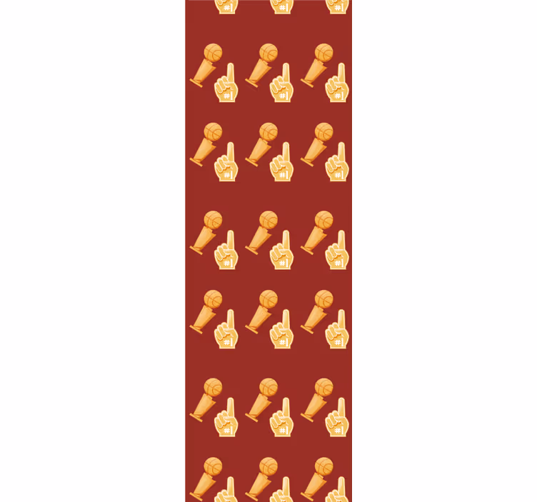 Store enrouleur pour chambre ado motif jeu de basket - TenStickers