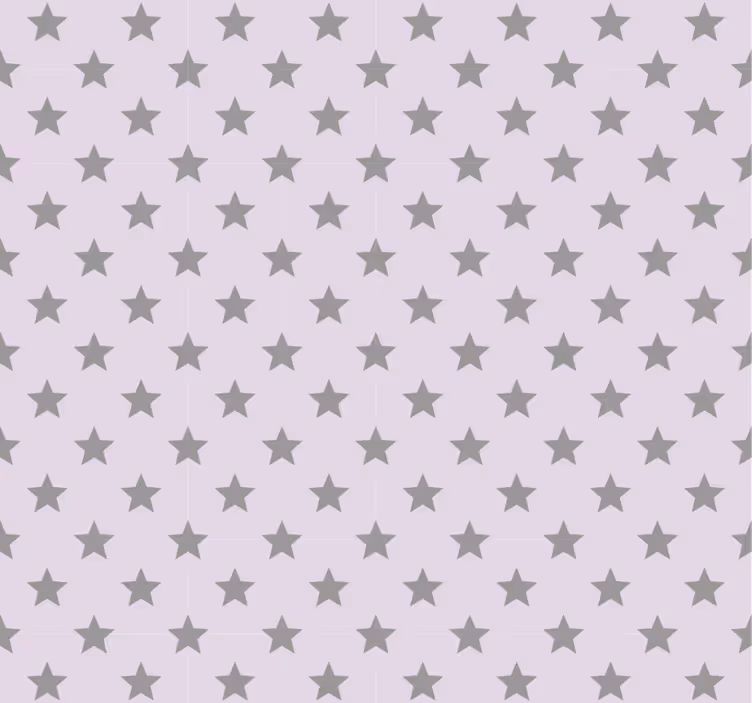 Store enrouleur pour chambre ado étoiles grises fond rose - TenStickers