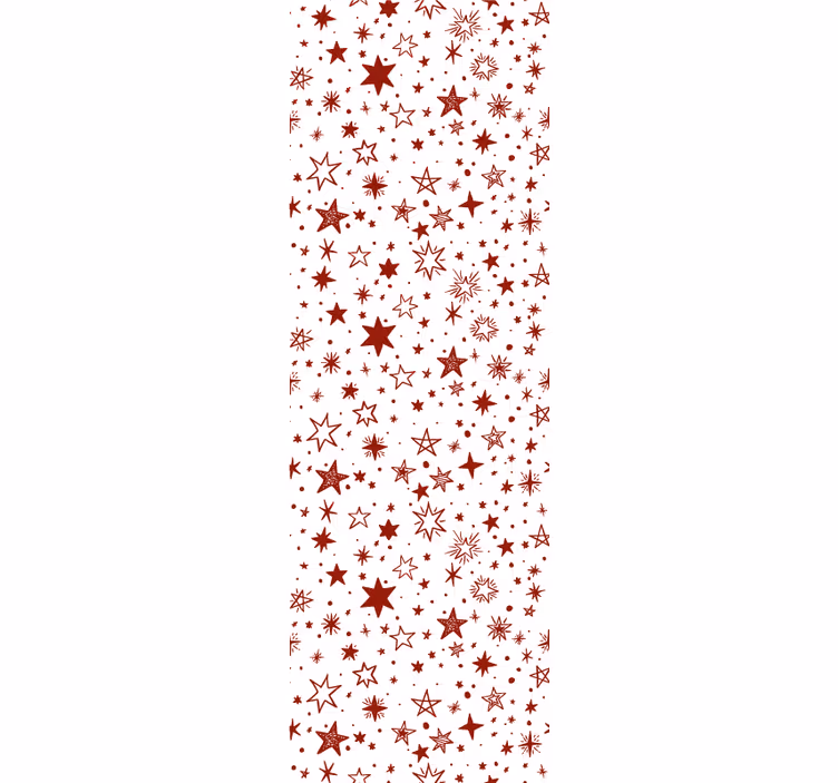 Store enrouleur pour chambre ado étoile aquarelle rouge - TenStickers