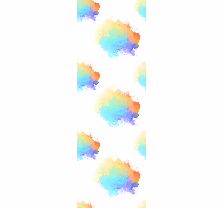 Store enrouleur pour chambre ado fête des couleurs - TenStickers