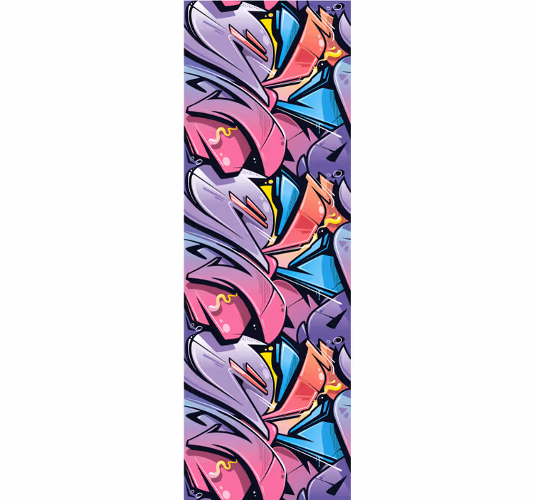 Store enrouleur pour chambre ado graffiti réaliste - TenStickers