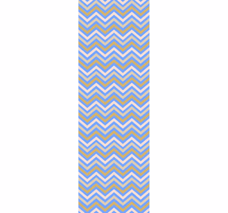 Store enrouleur pour chambre ado motif zigzag coloré - TenStickers
