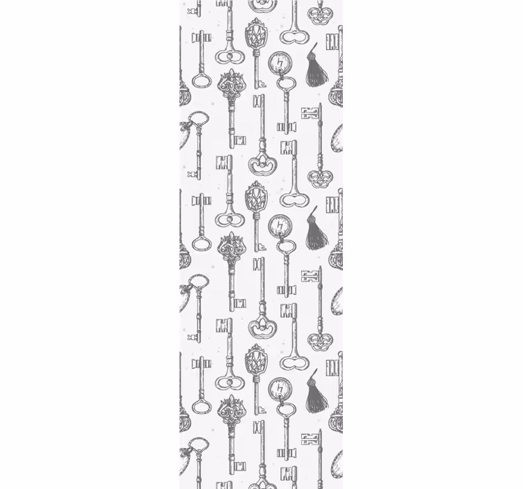 Store enrouleur pour chambre ado clés différentes - TenStickers