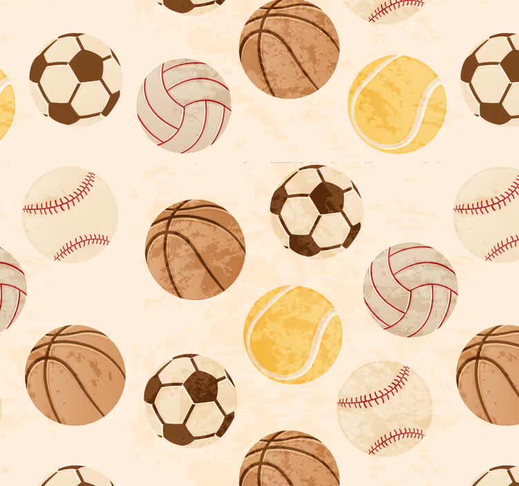 Store enrouleur pour chambre ado motif boules vintage - TenStickers
