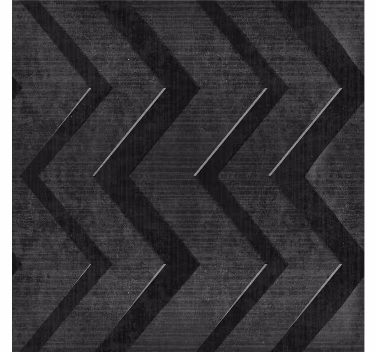 Store enrouleur pour chambre ado rayures acier noir - TenStickers