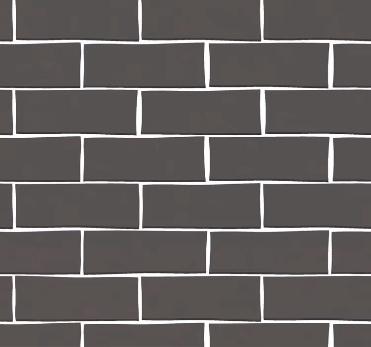 Store enrouleur pour chambre ado brique noire - TenStickers