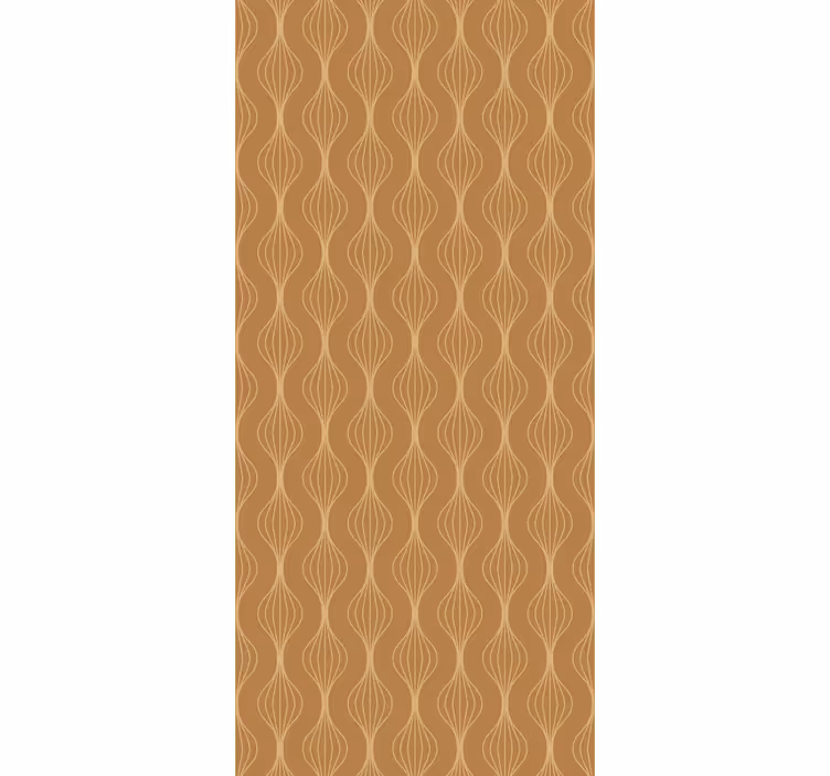Store enrouleur moderne motif courbes élégantes - TenStickers